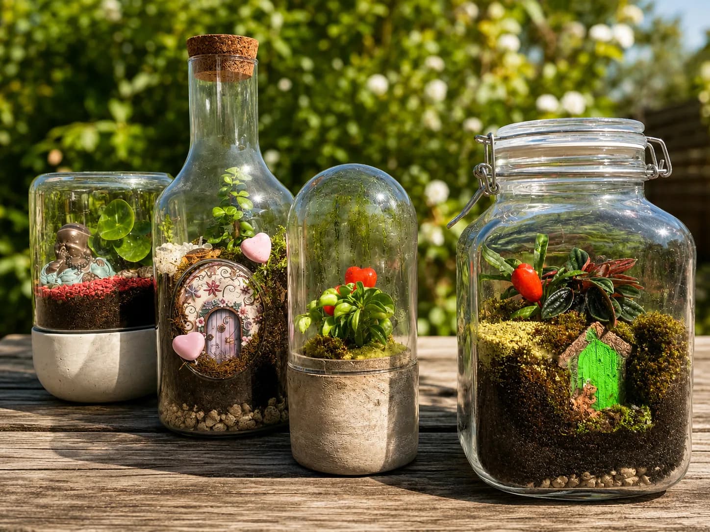 Terrarium végétal artisanal de Marie Josée, Les Mini Mondes de Marie, Haut-Rhin